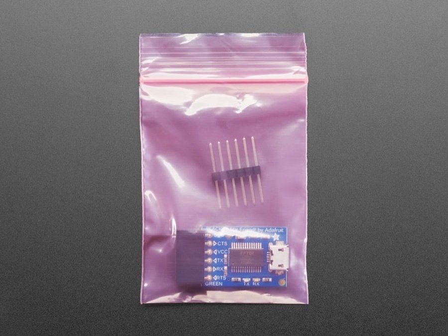 Antistatic zip-lock bags