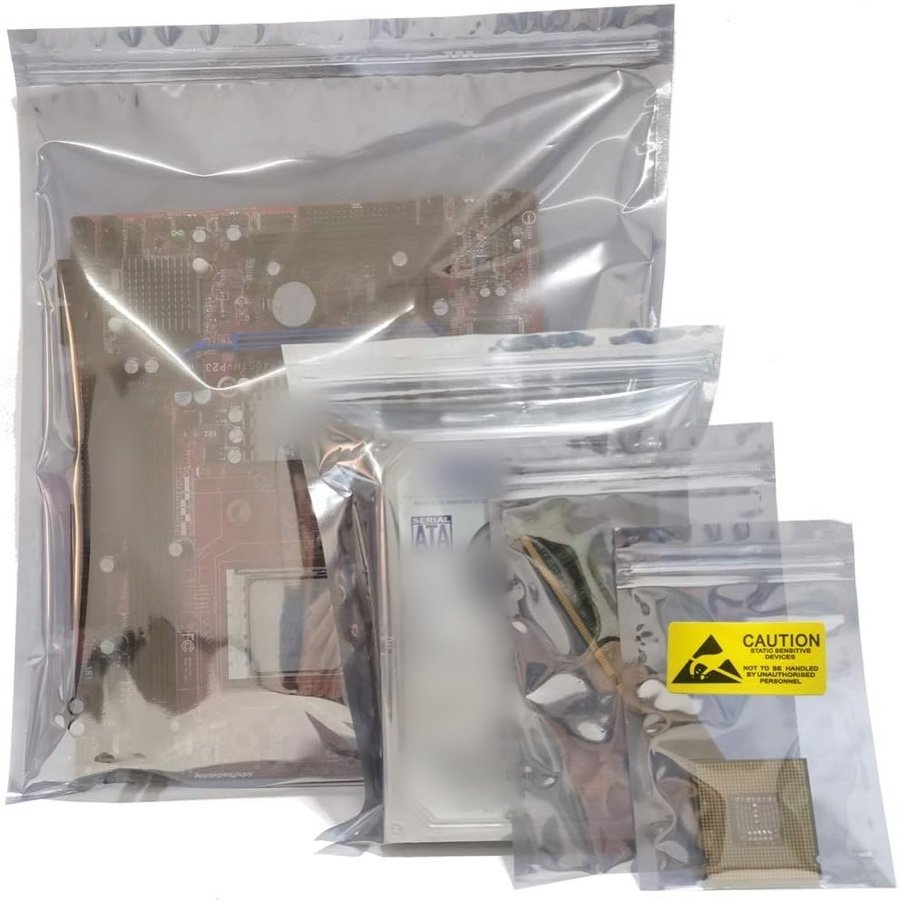 Shielding zip-lock bags